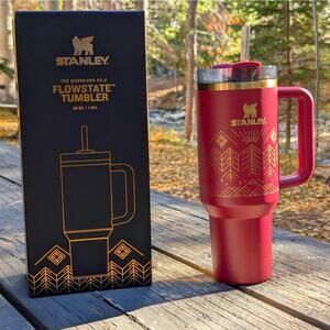 Stanley Halloween Winterscape Quencher H2.0 FlowState Tumbler 40 OZ Limited edit